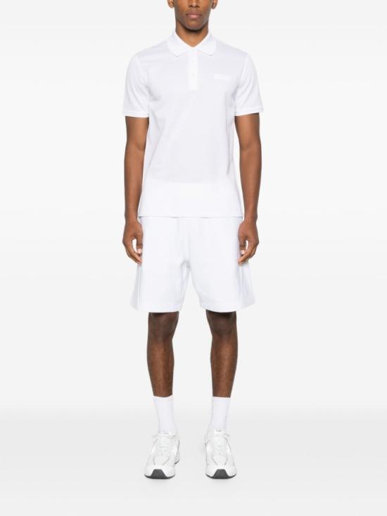 26SS 지방시 폴로 티셔츠 BML00G3YSG 100 White - GIVENCHY