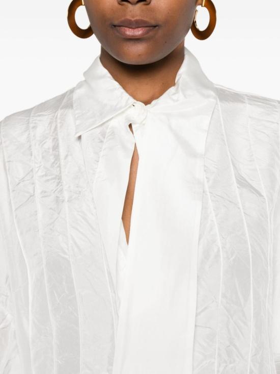 25FW 랑방 블라우스 RW TO0016 6185 H25 02 White - LANVIN