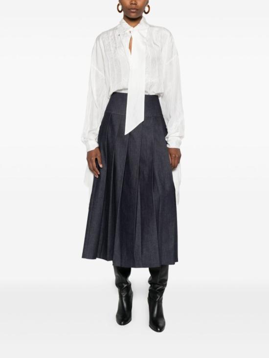 25FW 랑방 블라우스 RW TO0016 6185 H25 02 White - LANVIN