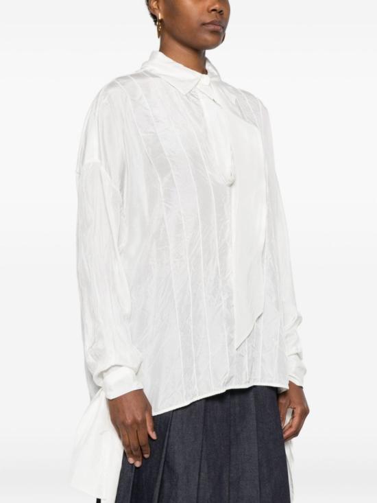 25FW 랑방 블라우스 RW TO0016 6185 H25 02 White - LANVIN