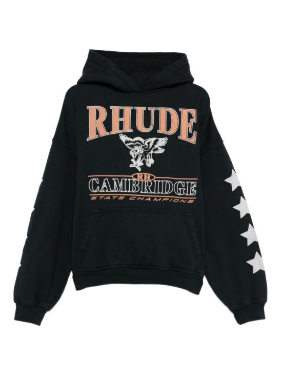 25FW 루드 후드 티셔츠 RHPF25HO10012 0027 Black