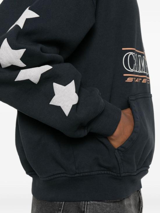 25FW 루드 후드 티셔츠 RHPF25HO10012 0027 Black - RHUDE