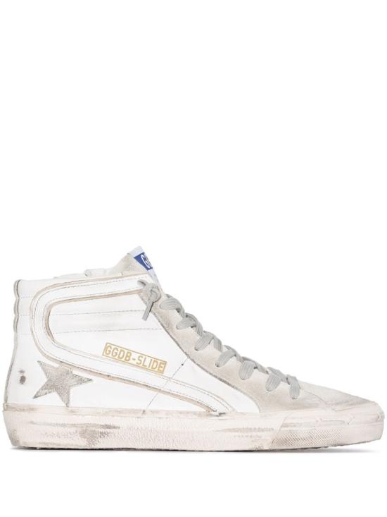 26SS 골든구스 슬라이드 하이 스니커즈 GWF00115 F000324 10276 White
