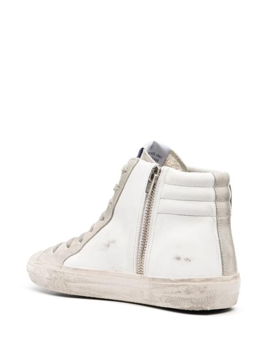 26SS 골든구스 슬라이드 하이 스니커즈 GWF00115 F000324 10276 White - GOLDEN GOOSE