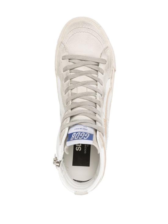 26SS 골든구스 슬라이드 하이 스니커즈 GWF00115 F000324 10276 White - GOLDEN GOOSE