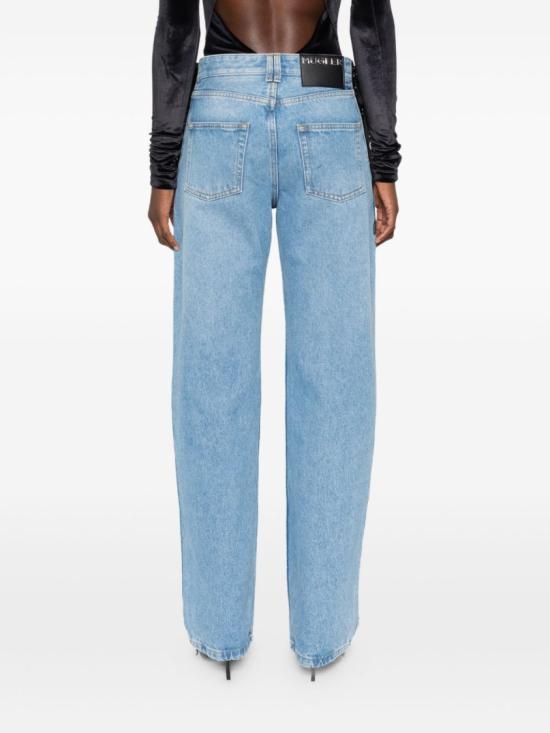 25FW 뮈글러 데님 팬츠 25F6PA0486211 6048 Blue - MUGLER