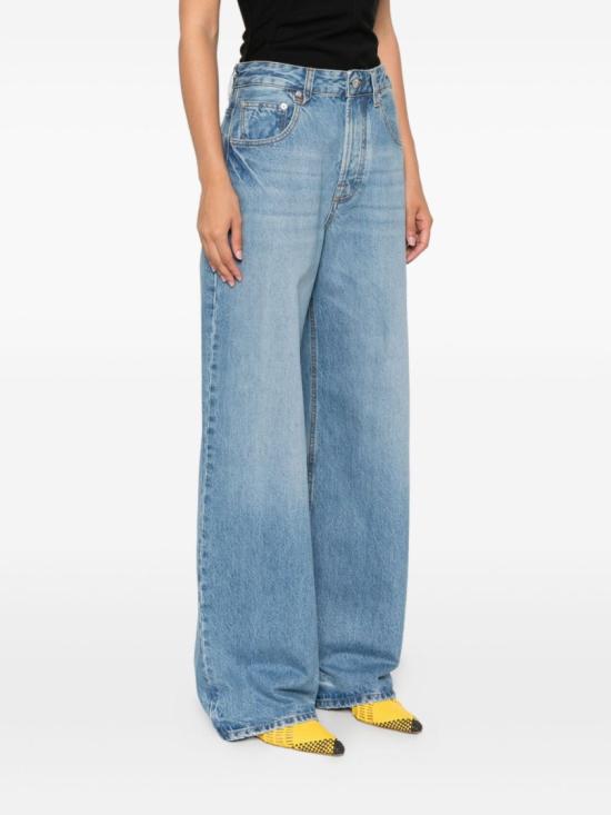 26SS 자크뮈스 오버사이즈 와이드 데님 팬츠 PAW00036 AD00038 33C Blue - JACQUEMUS