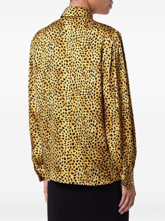 25FW 베르사체 블라우스 1022149 1A16365 5X780 Gold - VERSACE