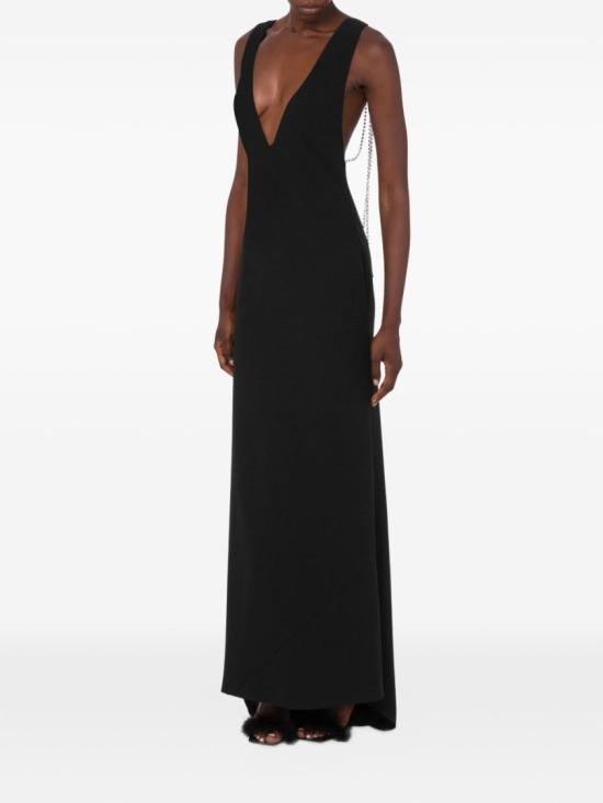 26SS 모스키노 미디 원피스 A0427 0524 0555 Black - MOSCHINO