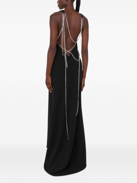 26SS 모스키노 미디 원피스 A0427 0524 0555 Black - MOSCHINO