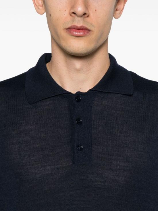  아미 폴로 티셔츠 HPL366 KN0066 4011 Black - AMI