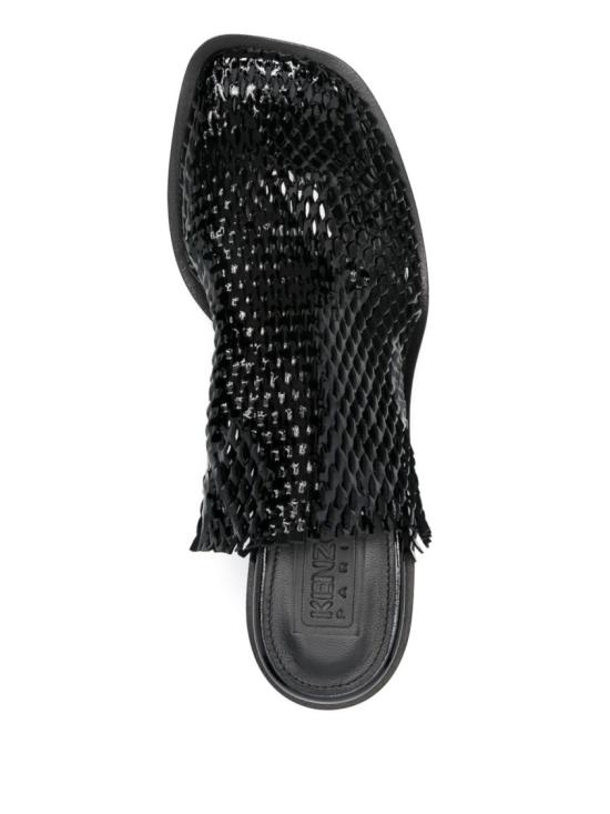 25SS 겐조 샌들 FF52MU140L64 99 Black - KENZO