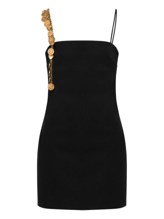 25FW 모스키노 숏 원피스 A0406 5538 0555 Black