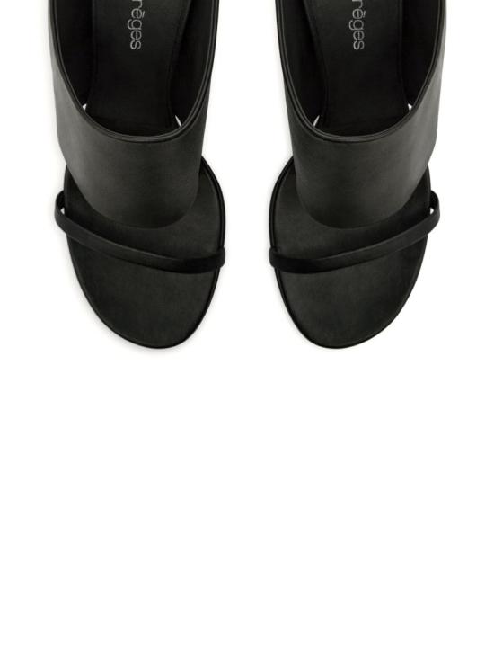 25SS 쿠레쥬 샌들 225SSD037AG0030 9999 Black - COURREGES