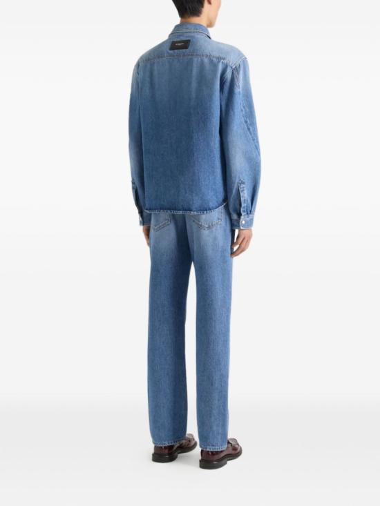 26SS 지방시 데님 자켓 BM616V5YD3 420 Blue - GIVENCHY