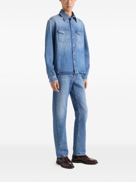 26SS 지방시 데님 자켓 BM616V5YD3 420 Blue - GIVENCHY
