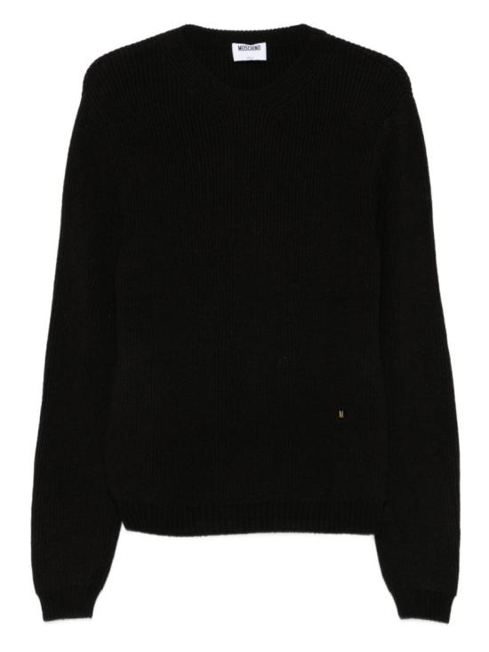 25FW 모스키노 스웨터 A0918 5204 0555 Black