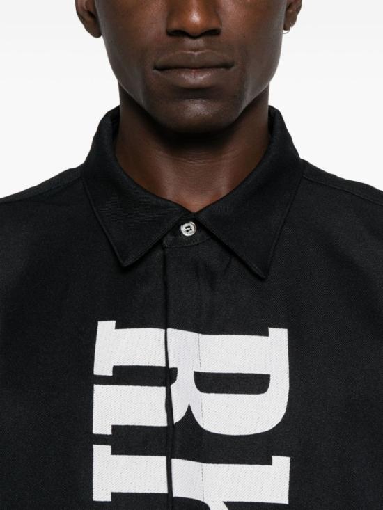 25FW 루드 반팔 티셔츠 RHPF25SR01731 3028 Black - RHUDE