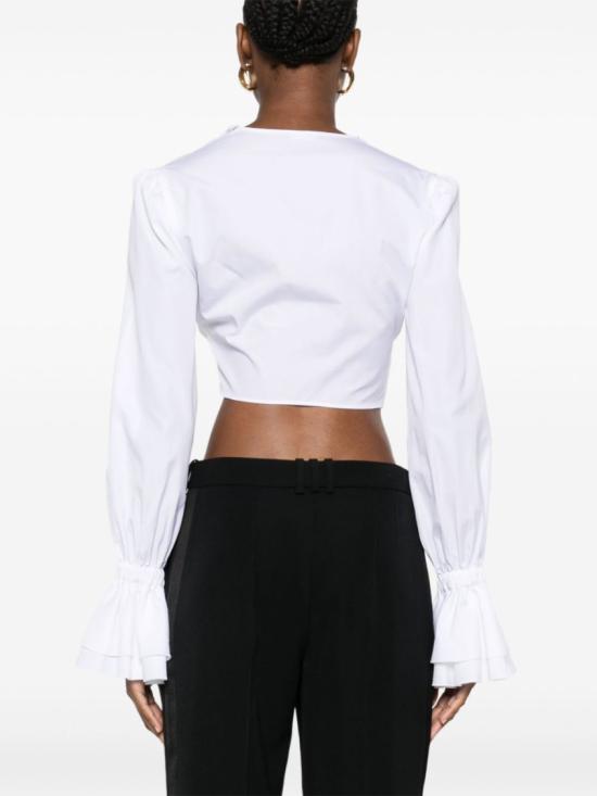 25SS 발망 블라우스 EF1HU296CB02 0FA White - BALMAIN