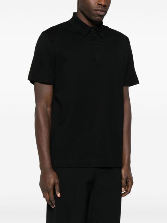  지방시 폴로 티셔츠 BM71KR3YCD 001 Black - GIVENCHY
