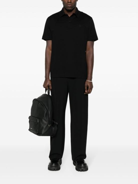  지방시 폴로 티셔츠 BM71KR3YCD 001 Black - GIVENCHY