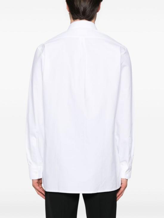 25SS 지방시 긴팔 셔츠 BM612U15H7 100 White - GIVENCHY