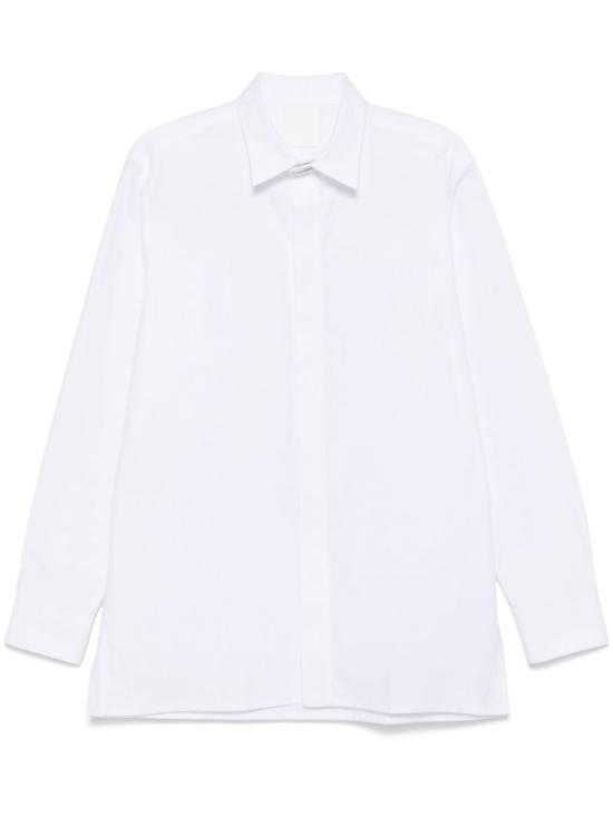 25SS 지방시 긴팔 셔츠 BM612U15H7 100 White