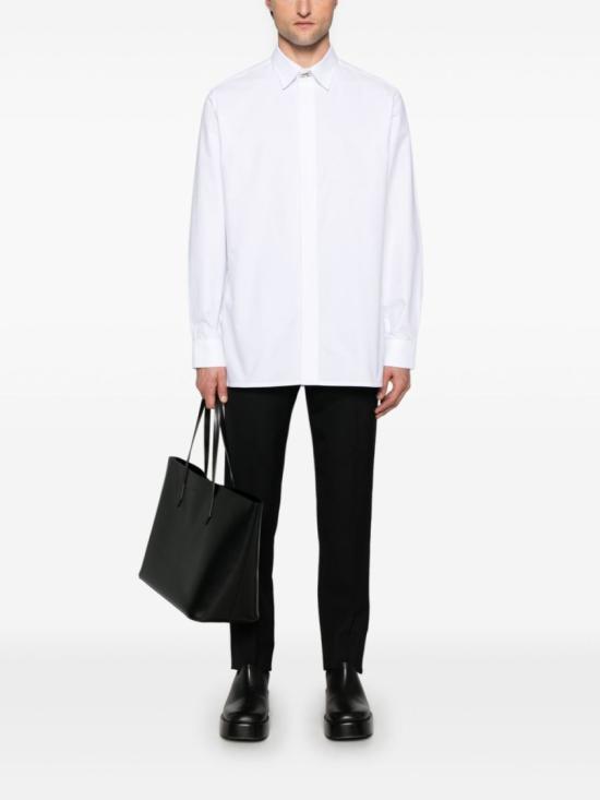 25SS 지방시 긴팔 셔츠 BM612U15H7 100 White - GIVENCHY