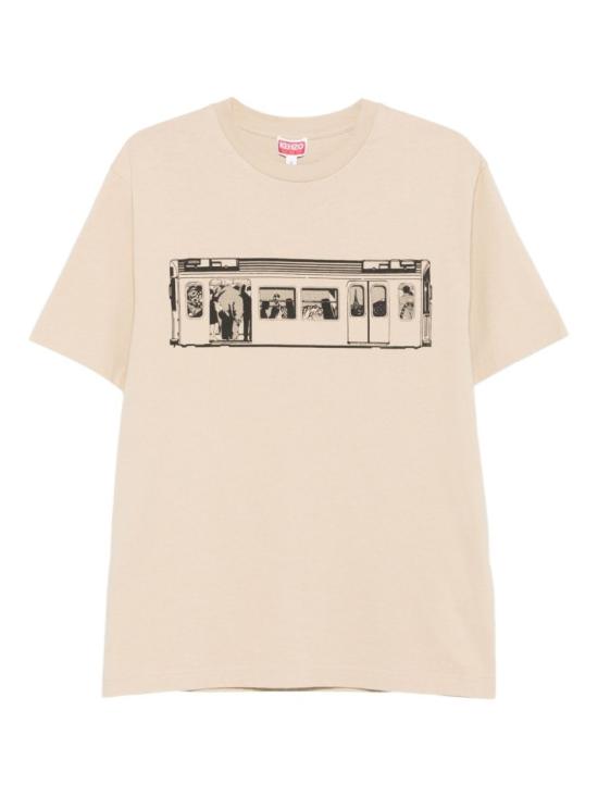 25FW 겐조 반팔 티셔츠 FF65TS2634SG 11 Neutrals