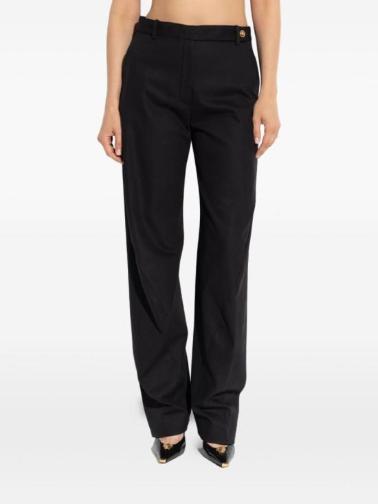 25FW 베르사체 스트레이트 팬츠 1020128 1A14794 1B000 Black - VERSACE