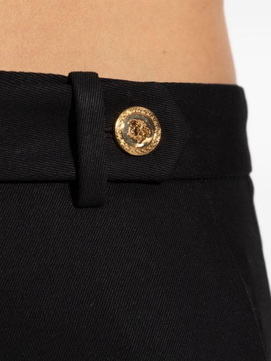 25FW 베르사체 스트레이트 팬츠 1020128 1A14794 1B000 Black - VERSACE