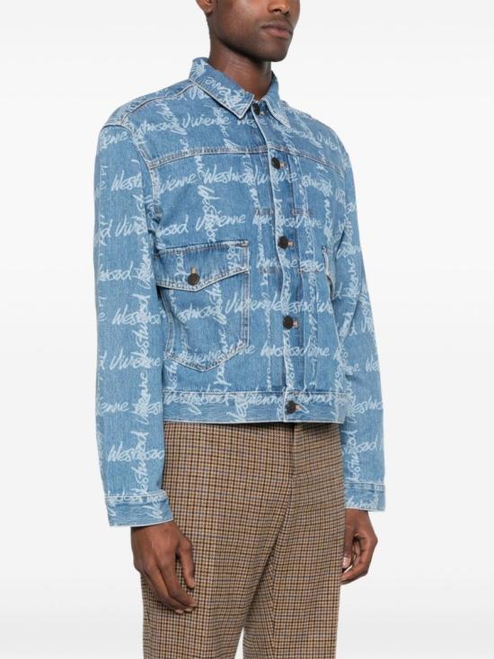 25SS 비비안웨스트우드 데님 자켓 2801000E W014I K306 Blue - VIVIENNE WESTWOOD