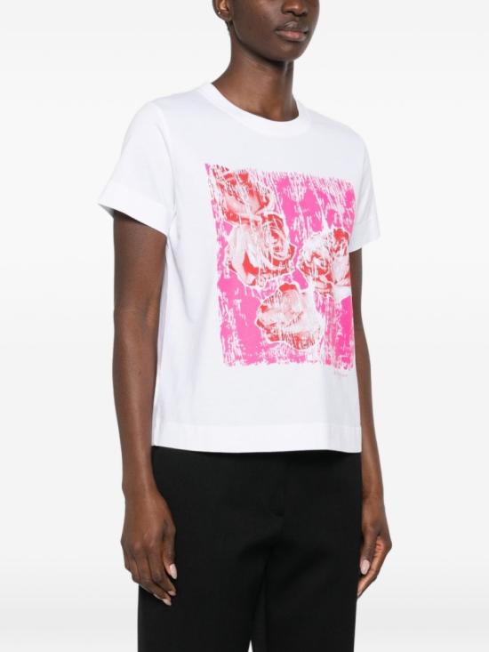 26SS 지방시 반팔 티셔츠 BW70FJP7A9 149 White - GIVENCHY