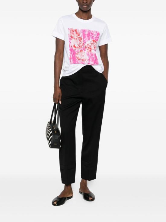 26SS 지방시 반팔 티셔츠 BW70FJP7A9 149 White - GIVENCHY