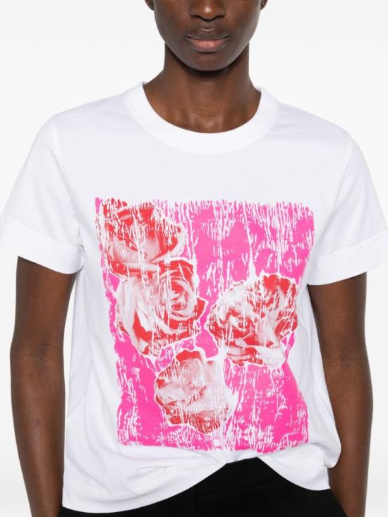 26SS 지방시 반팔 티셔츠 BW70FJP7A9 149 White - GIVENCHY