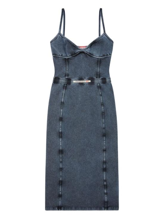 25FW 디젤 데님 원피스 A18358 0KIBY 01A Grey