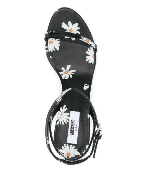 25SS 모스키노 샌들 MA16026C1M MKA 00A Black - MOSCHINO