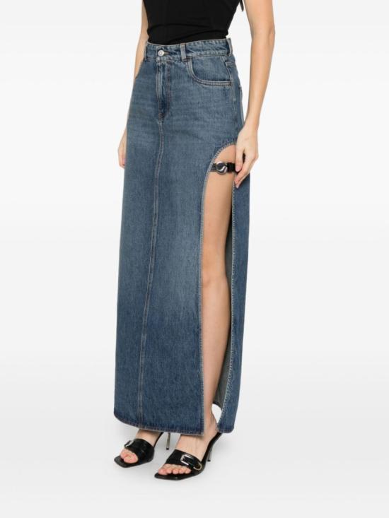 25FW 코페르니 데님 스커트 COPJ101F2014 BLUE VINTAGE Grey - COPERNI