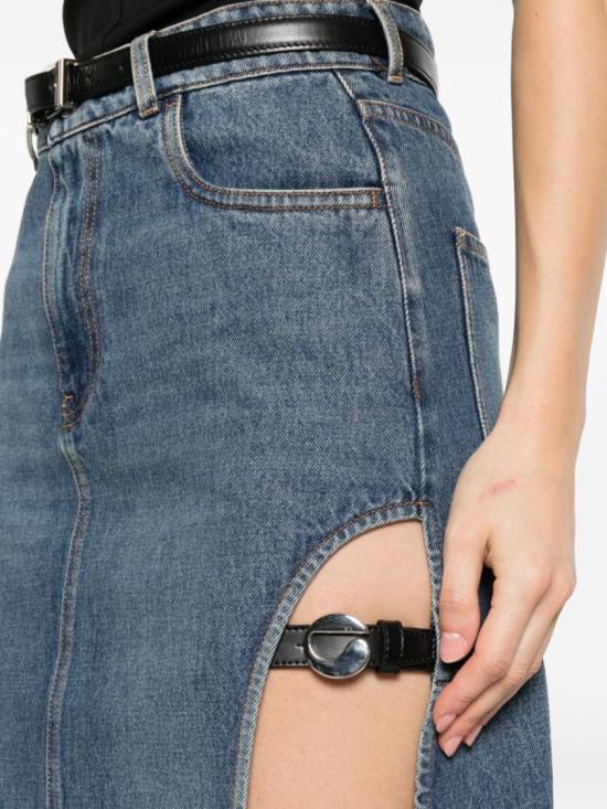 25FW 코페르니 데님 스커트 COPJ101F2014 BLUE VINTAGE Grey - COPERNI