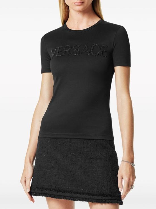  베르사체 반팔 티셔츠 1014269 1A01178 1B000 Black - VERSACE