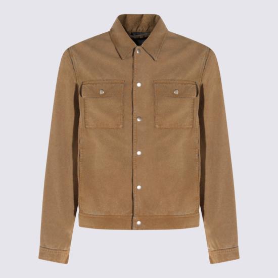 26SS MM6 메종마르지엘라 자켓 SH0AM0078M30050123 Brown - MM6 MAISON MARGIELA