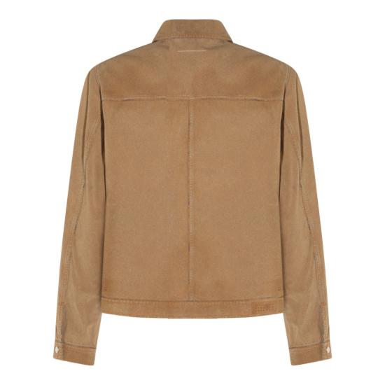 26SS MM6 메종마르지엘라 자켓 SH0AM0078M30050123 Brown - MM6 MAISON MARGIELA