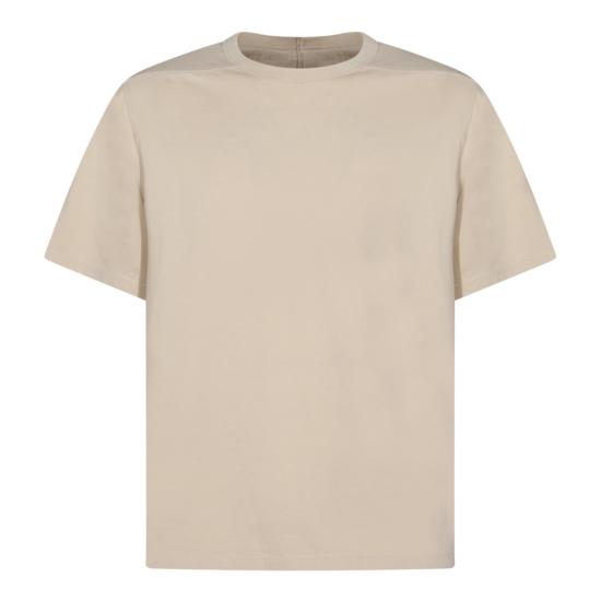 26SS 릭 오웬스 반팔 티셔츠 RU01F2232JA138 Neutrals