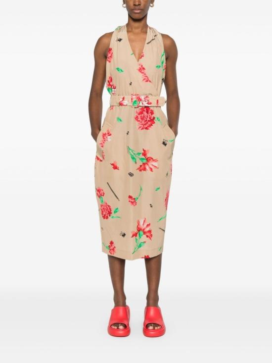 25SS 모스키노 롱 원피스 A0402 0563 1081 Neutrals - MOSCHINO