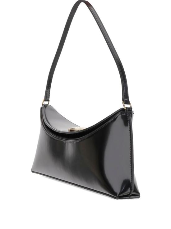 25FW 자크뮈스 오발로 숄더백 BAW00438 AC18A01 990 Black - JACQUEMUS