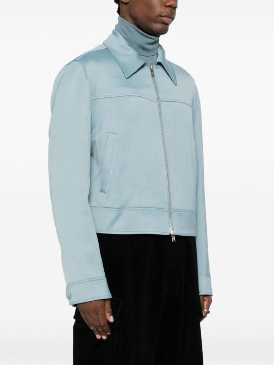  랑방 데님 자켓 RM OU9009 5924 E24 165 Blue - LANVIN