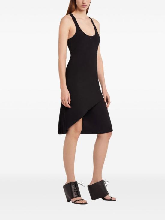  쿠레쥬 미디 원피스 225CRO633PL0159 9999 Black - COURREGES
