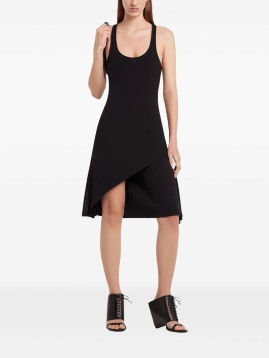  쿠레쥬 미디 원피스 225CRO633PL0159 9999 Black - COURREGES