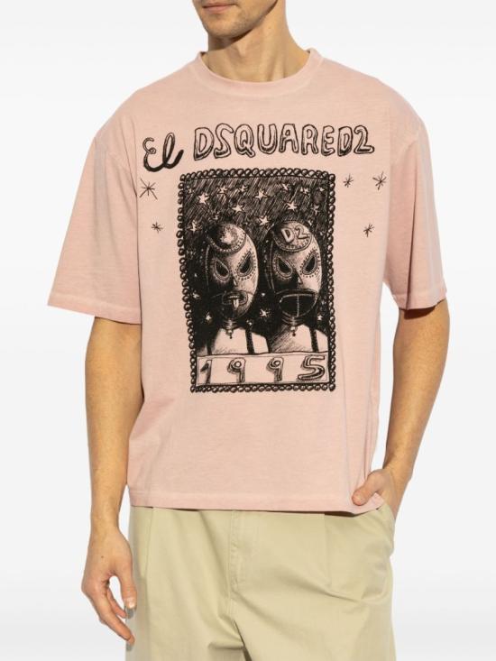 25SS 디스퀘어드2 반팔 티셔츠 S71GD1555 D20035 235 Neutrals - DSQUARED2