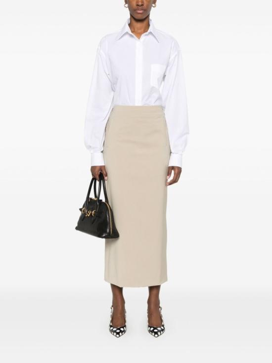 25SS 모스키노 미디 스커트 V0127 0517 0020 Grey - MOSCHINO